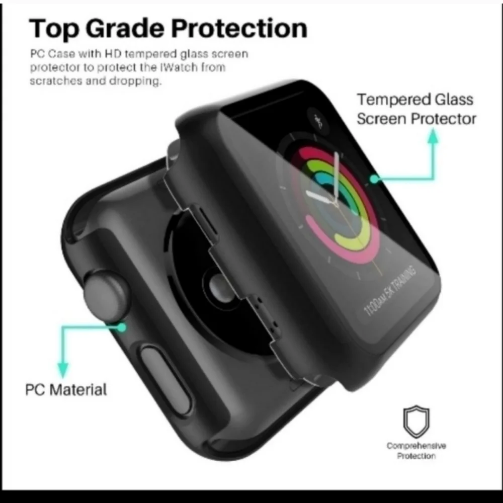 Apple iWatch Tempered Glass Case 3/2/1 40mm Screen protector